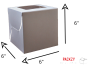 iShopping - Packzypk Cake Box For 6x6x6 (Pack of 20)