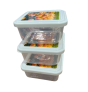 iShopping - Rg Shop Medium Square Classic Bowls Set Pack Of 3 Pcs 