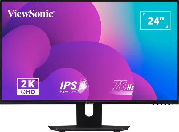 iShopping - ViewSonic 24" QHD IPS 2K Entertainment Monitor (VX2480-2K-SHD)