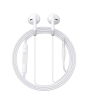 iShopping - Joyroom Half In-Ear Wired Earphones - White (JR-EW01)