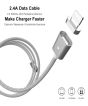 iShopping - Wish Hub 2 In 1 Magnetic Charger Cable For iPhone Silver