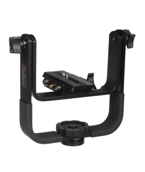 iShopping - Manfrotto Aluminium Heavy Tele Lens Supp.F/Monopod Black (393)