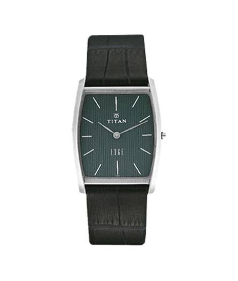 iShopping - Titan Edge Analog Men's Watch - Black (1044SL02)