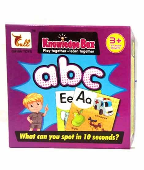 iShopping - Planet X ABC Knowledge Box Learning Cards Game (PX-10456)
