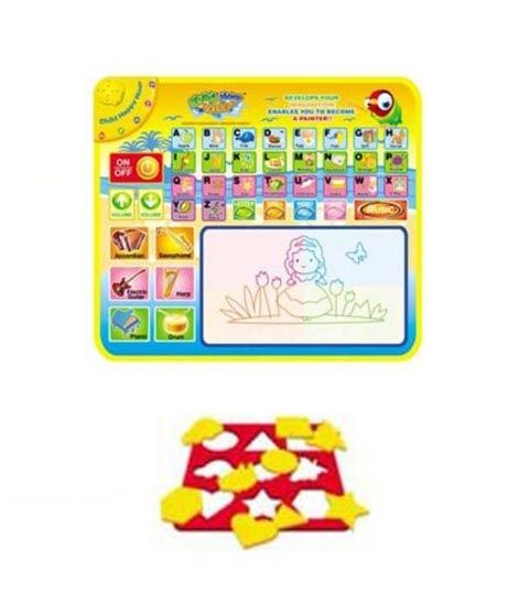 iShopping - Planet X Aqua doodle English Learning Musical Mat - 2.5 ft (PX-10460)