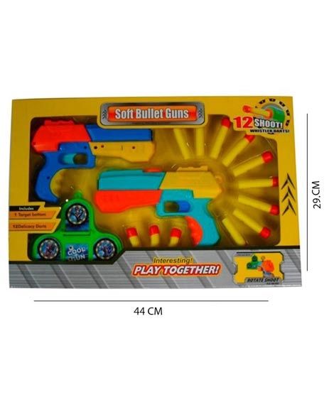 iShopping - Planet X Future Kids Soft Bullet Guns 2 Pcs Set (PX-10466)