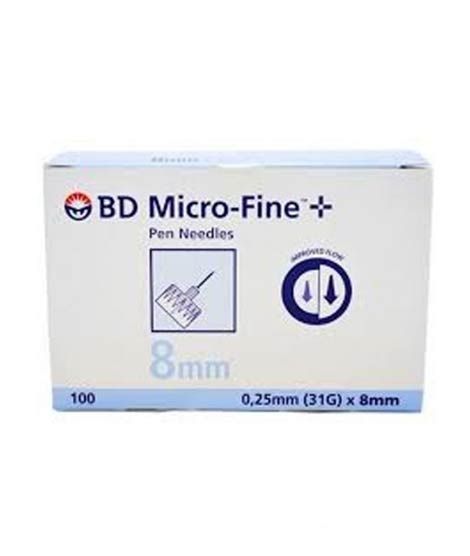iShopping - BD Micro Fine Pen Needles 8mm 25 Pcs