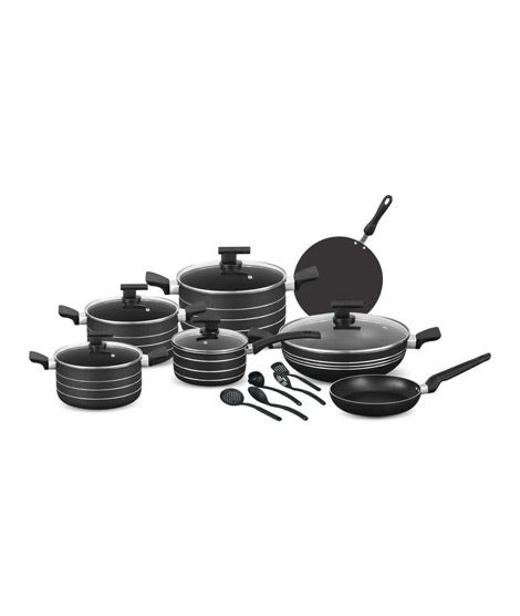 iShopping - SK Cookware Non-Stick Tulip Cookware Gift Set - 17 Pieces