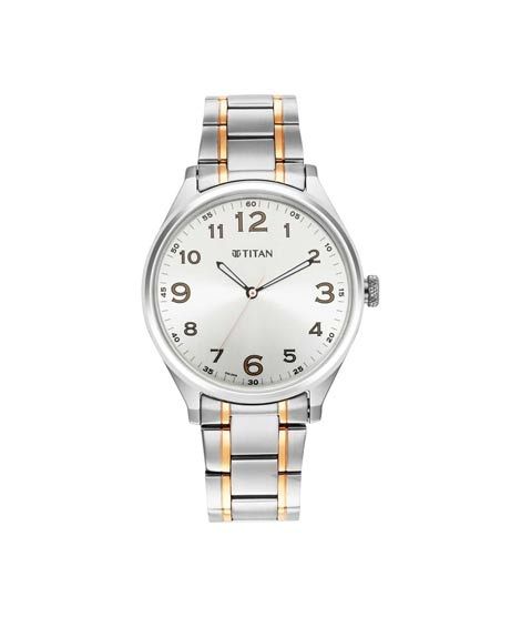 iShopping - Titan Trendsetters Collection Analog Men's Watch - Two Tone (1802KM01)