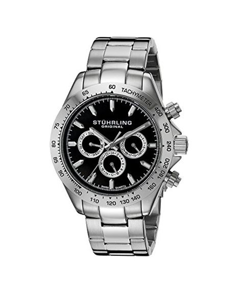 iShopping - Stuhrling Original Raceway Men's Watch Silver (564.02)