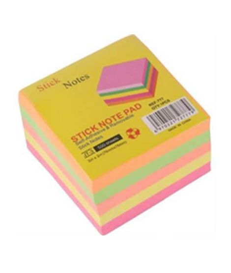 iShopping - M Stationers Multi-Color Sticky Note Pad - 400 Sheets