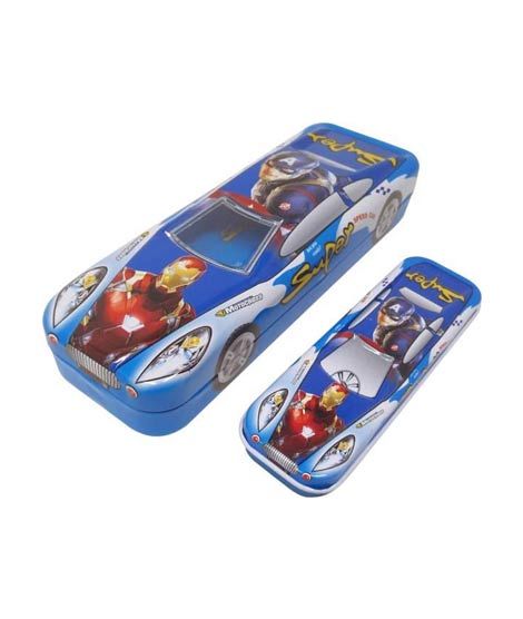 iShopping - Afreeto Car Style Pencil Geometry Box For Kids