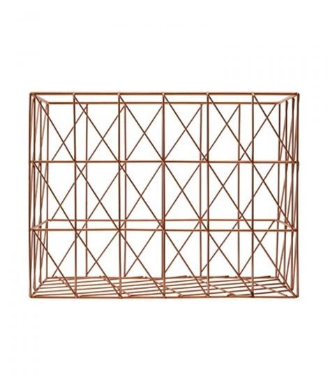 iShopping - Premier Home Vertex Copper Storage Basket (509934)
