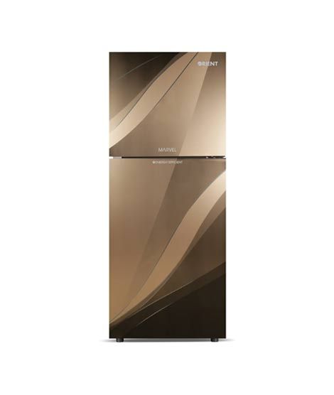 iShopping - Orient Marvel 280 Freezer-On-Top Glass Door Refrigerator 10 Cu Ft