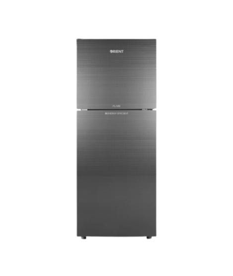 iShopping - Orient Flare 410i Freezer-On-Top Inverter Refrigerator 14 Cu Ft Radiant Grey