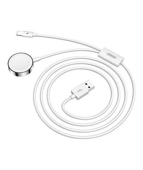 iShopping - Joyroom Ben Series 2in1 Magnetic Charging Cable For Apple Watch White (S-IW002S)