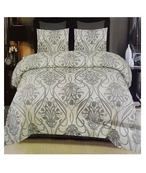 iShopping - Dynasty Diamond King Size Bedsheet (3 Pieces)