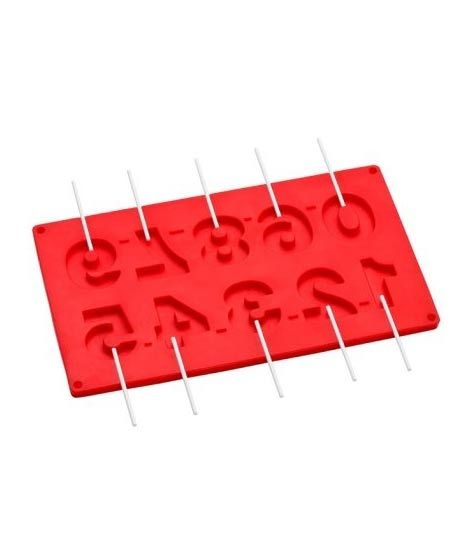 iShopping - Premier Home 1 To 10 Number Cake Molds With 20 Sticks (805243)