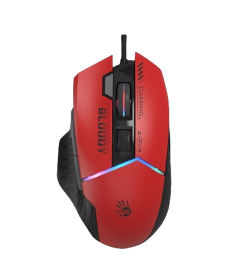 iShopping - A4Tech Bloody W95 Max Sports Extra Fire RGB Gaming Mouse-Sports Red