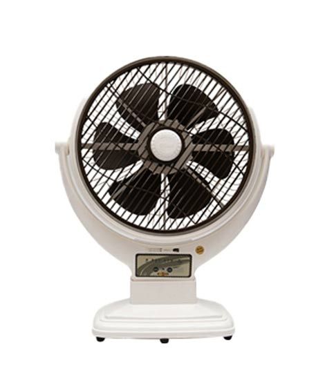 iShopping - Super Asia 14" Louver Table Fan - White