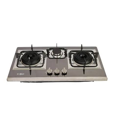 iShopping - Super Asia Stainless Steel 3 Burners Gas Hob (SHB–130M)