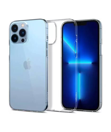 iShopping - Spigen Air Skin Case For iPhone 13 Pro Crystal Clear (ACS03253)