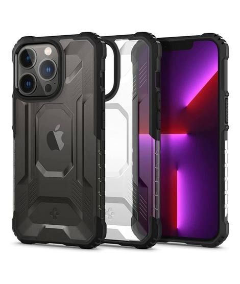 iShopping - Spigen Nitro Force Black Case For iPhone 13 Pro (ACS03282)