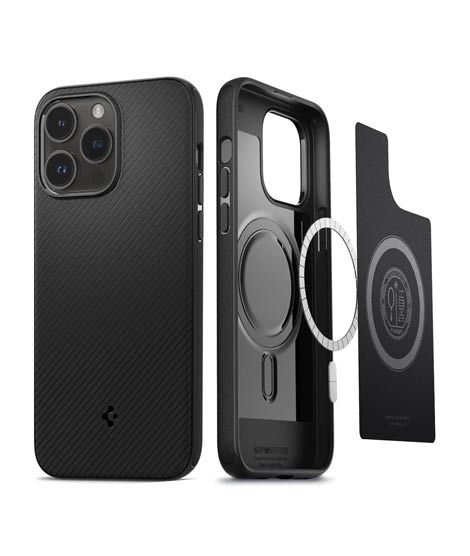 iShopping - Spigen Mag Armor (MagFit) Case For iPhone 14 Pro Max Matte Black (ACS04844)