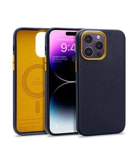 iShopping - Caseology Nano Pop Mag LE Case For iPhone 14 Pro Max Blueberry Navy (ACS04871)