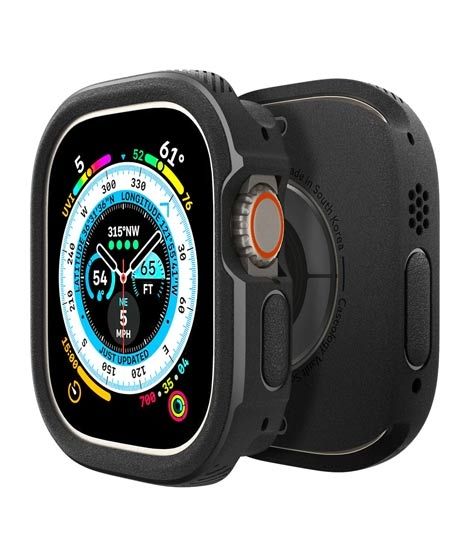 iShopping - Caseology Vault Case For Apple Watch Ultra 49mm Matte Black (ACS05464)