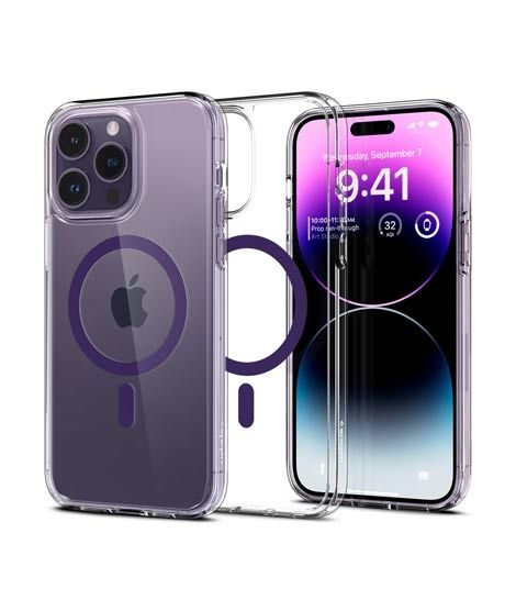 iShopping - Spigen Ultra Hybrid (MagFit) Case For iPhone 14 Pro Max Deep Purple (ACS05581)