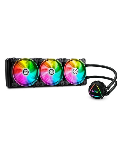 iShopping - Adata XPG Levante 360 Addressable RGB CPU Liquid Cooler Black
