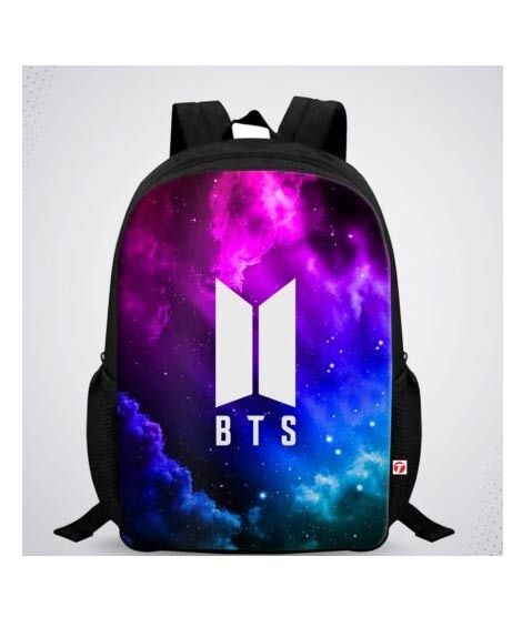 iShopping - Traverse BTS Digital Printed Kids Bag - Black (T753S)