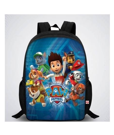 iShopping - Traverse Paw Patrol Digital Printed Kids Bag - Black (T871S)