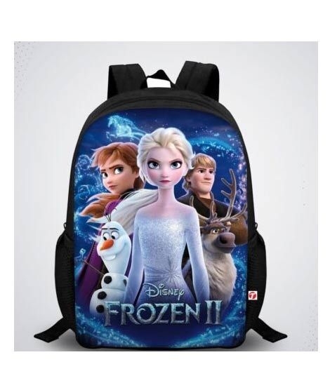 iShopping - Traverse Frozen Digital Printed Kids Bag - Black (T861S)