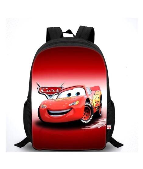 iShopping - Traverse Cars Printed Kids Bag - Black (T286S)
