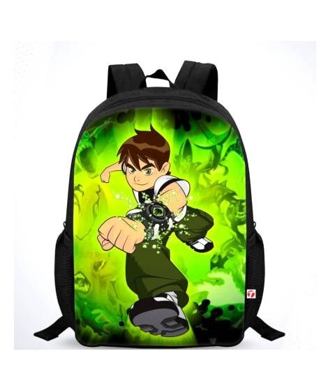 iShopping - Traverse Ben10 Printed Kids Bag - Black (T297S)