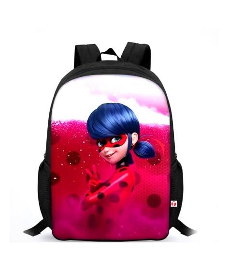 iShopping - Traverse Miraculous Printed Kids School Bag - Black (T317S)