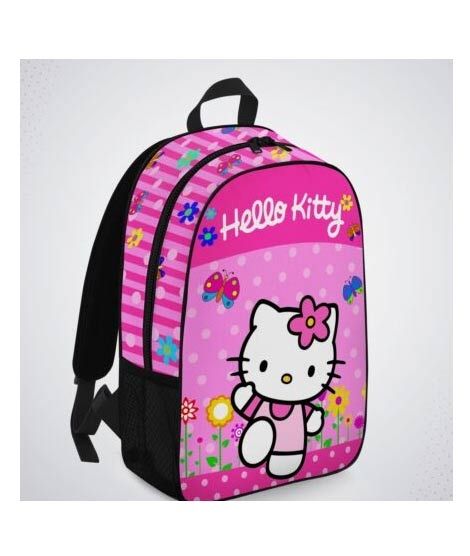 iShopping - Traverse Hello Kitty Printed Kids School Backpack (T600KG)