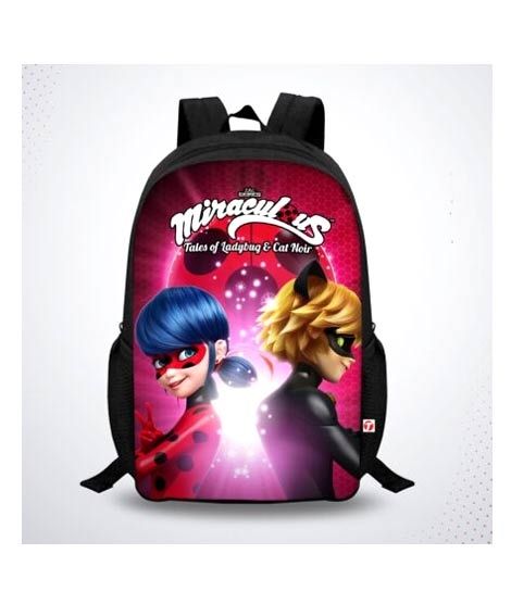 iShopping - Traverse Miraculous Printed Kids School Backpack (T481KG)