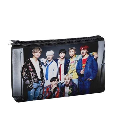iShopping - Traverse BTS Army Digitally Printed 2 Zipper Pencil Pouch (1055)