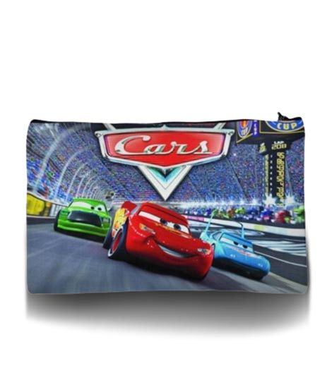 iShopping - Traverse Cars Digitally Printed Pencil Pouch (T311)
