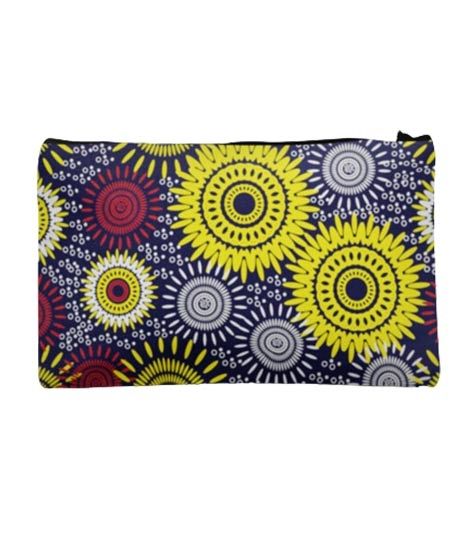 iShopping - Traverse Floral Design Digitally Printed Pencil Pouch For Girls (T909)