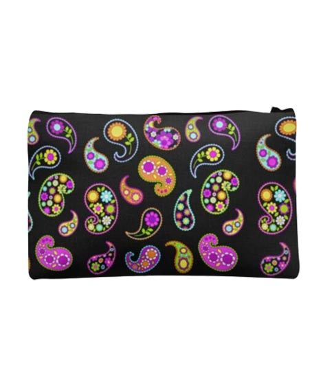 iShopping - Traverse Floral Design Digitally Printed Pencil Pouch For Girls (T908)