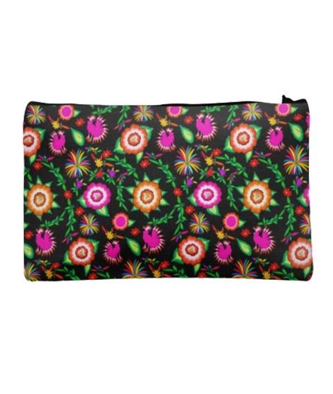 iShopping - Traverse Floral Design Digitally Printed Pencil Pouch For Girls (T904)