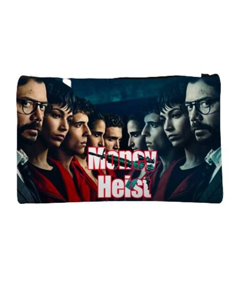 iShopping - Traverse Money Heist Digitally Printed Pencil Pouch (T797)