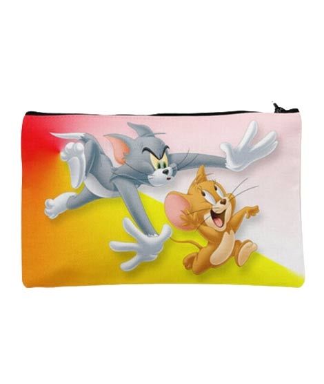 iShopping - Traverse Tom & Jerry Printed Pencil Pouch (T186)