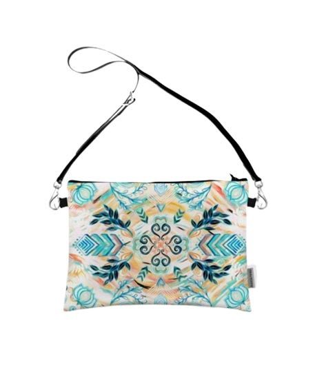 iShopping - Traverse Abstract Printed Shoulder Strap Women's Bag (T499)