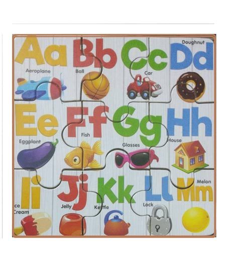 iShopping - Afreeto ABC Wooden Jigsaw Puzzles For Kids