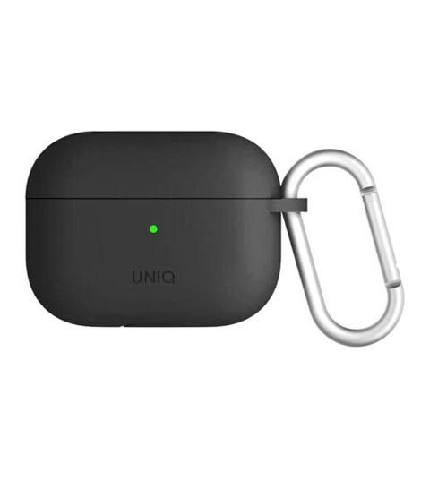 iShopping - Uniq Vencer Silicone Hang Case For Airpods Pro Dark Grey